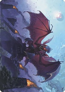 Aclazotz, Deepest Betrayal Art Card - Art Series: The Lost Caverns of Ixalan (ASLCI) #14 - Special Magic: The Gathering Trading Card