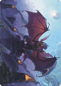 Aclazotz, Deepest Betrayal Art Card - Art Series: The Lost Caverns of Ixalan (ASLCI) #14 - Special Magic: The Gathering Trading Card