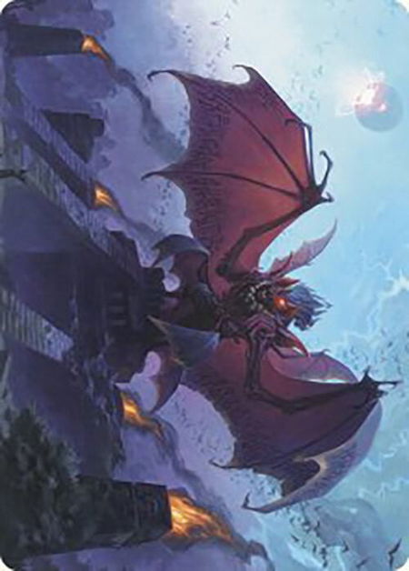 Aclazotz, Deepest Betrayal Art Card - Art Series: The Lost Caverns of Ixalan Magic: The Gathering trading card