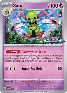 Xatu - 059 (Prerelease) - SV: Scarlet & Violet Promo Cards (SVP) #059 - Rare Pokémon Trading Card