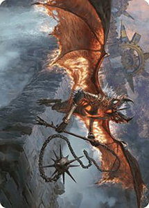 Bloodletter of Aclazotz Art Card (15/81) - Art Series: The Lost Caverns of Ixalan (ASLCI) #15 - Special Magic: The Gathering Trading Card