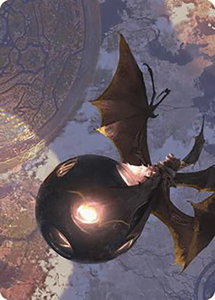 Malicious Eclipse Art Card - Art Series: The Lost Caverns of Ixalan (ASLCI) #17 - Special Magic: The Gathering Trading Card