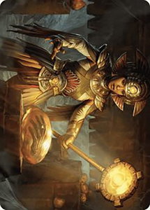 Curator of Sun's Creation Art Card - Art Series: The Lost Caverns of Ixalan (ASLCI) #18 - Special Magic: The Gathering Trading Card