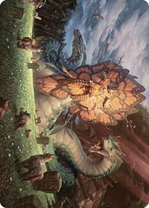 Ojer Kaslem, Deepest Growth Art Card (30/81) - Art Series: The Lost Caverns of Ixalan (ASLCI) #30 - Special Magic: The Gathering Trading Card