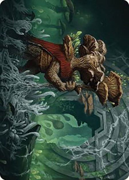 Tendril of the Mycotyrant Art Card - Art Series: The Lost Caverns of Ixalan Magic: The Gathering trading card