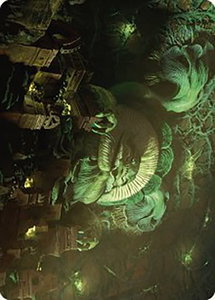 The Mycotyrant Art Card - Art Series: The Lost Caverns of Ixalan (ASLCI) #35 - Special Magic: The Gathering Trading Card