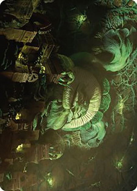 The Mycotyrant Art Card - Art Series: The Lost Caverns of Ixalan Magic: The Gathering trading card