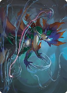 Nicanzil, Current Conductor Art Card - Art Series: The Lost Caverns of Ixalan (ASLCI) #36 - Special Magic: The Gathering Trading Card