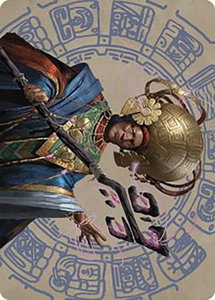 Akal Pakal, First Among Equals Art Card (46/81) - Art Series: The Lost Caverns of Ixalan (ASLCI) #46 - Special Magic: The Gathering Trading Card
