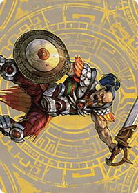 Inti, Seneschal of the Sun Art Card - Art Series: The Lost Caverns of Ixalan (ASLCI) #47 - Special Magic: The Gathering Trading Card