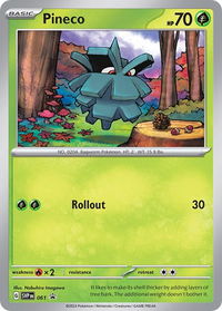 Pineco - 061 - SV: Scarlet & Violet Promo Cards (SVP) #061 - Promo Pokémon Trading Card