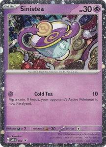 Sinistea - 062 - SV: Scarlet & Violet Promo Cards (SVP) #062 - Promo Pokémon Trading Card