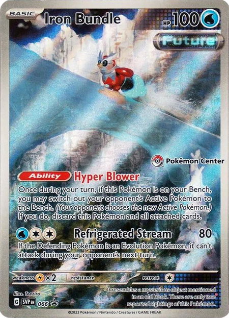 Iron Bundle - 066 (Pokemon Center Exclusive) - SV: Scarlet & Violet Promo Cards Pokémon trading card