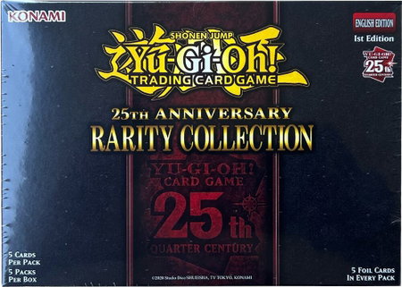 25th Anniversary Rarity Collection Booster Box (Retail Exclusive) - 25th Anniversary Rarity Collection YuGiOh trading card