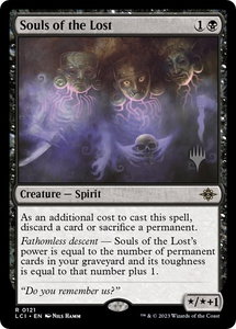 Souls of the Lost - Promo Pack: The Lost Caverns of Ixalan (PPLCI) #121p - Rare Magic: The Gathering Trading Card