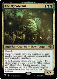 The Mycotyrant - Promo Pack: The Lost Caverns of Ixalan (PPLCI) #235p - Mythic Magic: The Gathering Trading Card
