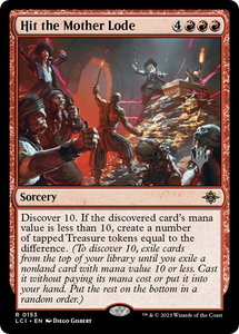 Hit the Mother Lode - Promo Pack: The Lost Caverns of Ixalan (PPLCI) #153p - Rare Magic: The Gathering Trading Card
