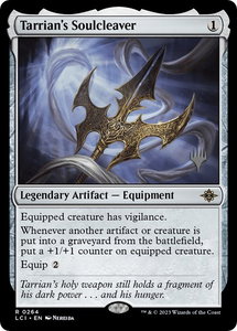 Tarrian's Soulcleaver - Promo Pack: The Lost Caverns of Ixalan (PPLCI) #264p - Rare Magic: The Gathering Trading Card