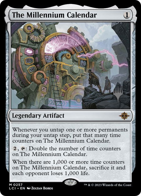 The Millennium Calendar - Promo Pack: The Lost Caverns of Ixalan Magic: The Gathering trading card