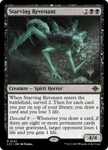 Starving Revenant - Promo Pack: The Lost Caverns of Ixalan (PPLCI) #123p - Rare Magic: The Gathering Trading Card