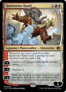 Quintorius Kand - Promo Pack: The Lost Caverns of Ixalan (PPLCI) #238p - Mythic Rare Magic: The Gathering Trading Card