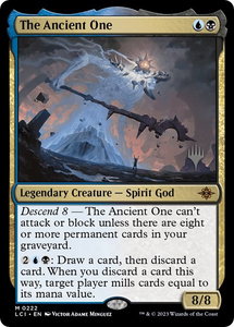 The Ancient One - Promo Pack: The Lost Caverns of Ixalan (PPLCI) #222p - Mythic Rare Magic: The Gathering Trading Card