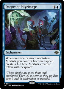 Deeproot Pilgrimage - Promo Pack: The Lost Caverns of Ixalan (PPLCI) #52p - Rare Magic: The Gathering Trading Card