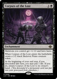 Corpses of the Lost - Promo Pack: The Lost Caverns of Ixalan (PPLCI) #98p - Rare Magic: The Gathering Trading Card