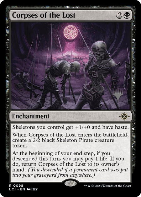 Corpses of the Lost - Promo Pack: The Lost Caverns of Ixalan Magic: The Gathering trading card