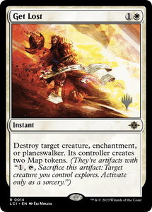 Get Lost - Promo Pack: The Lost Caverns of Ixalan (PPLCI) #14p - Rare Magic: The Gathering Trading Card