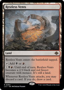 Restless Vents - Promo Pack: The Lost Caverns of Ixalan (PPLCI) #284p - Rare Magic: The Gathering Trading Card