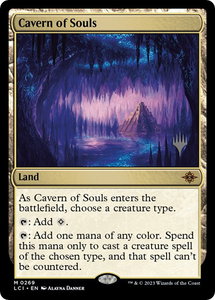 Cavern of Souls - Promo Pack: The Lost Caverns of Ixalan (PPLCI) #269p - Mythic Rare Magic: The Gathering Trading Card