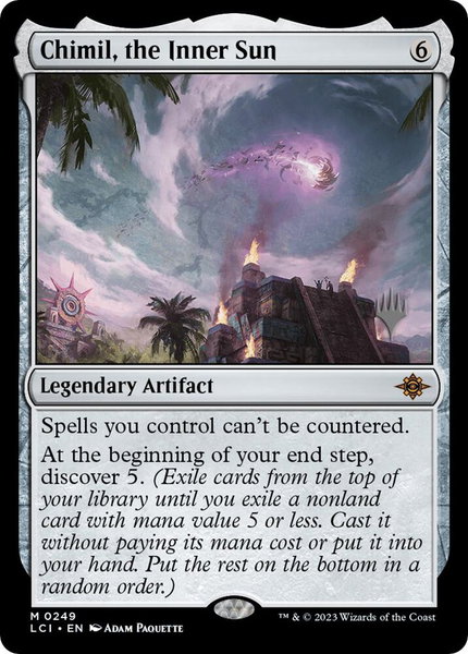 Chimil, the Inner Sun trading card from Promo Pack: The Lost Caverns of Ixalan Chimil, the Inner Sun - Promo Pack: The Lost Caverns of Ixalan Magic: The Gathering trading card