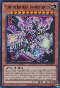 Mementoal Tecuhtlica - Combined Creation - Valiant Smashers (VASM) #VASM-EN001 - Ultra Rare YuGiOh Trading Card