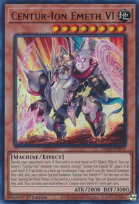 Centur-Ion Emeth VI - Valiant Smashers (VASM) #VASM-EN018 - Ultra Rare YuGiOh Trading Card