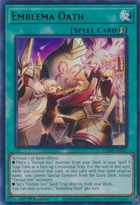 Emblema Oath - Valiant Smashers (VASM) #VASM-EN021 - Ultra Rare YuGiOh Trading Card
