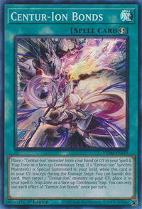 Centur-Ion Bonds - Valiant Smashers (VASM) #VASM-EN022 - Super Rare YuGiOh Trading Card