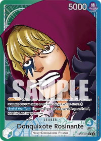 Donquixote Rosinante (022) (Alternate Art) - Awakening of the New Era (OP05) #OP05-022 - Leader One Piece Trading Card