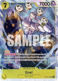 Enel (100) - Awakening of the New Era (OP05) #OP05-100 - Super Rare One Piece Trading Card