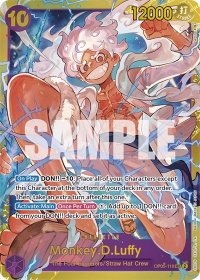 Monkey.D.Luffy (119) - Awakening of the New Era (OP05) #OP05-119 - Secret Rare One Piece Trading Card
