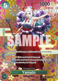 Yamato (SP) - Awakening of the New Era (OP05) #OP01-121 - Secret Rare One Piece Trading Card