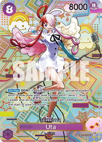 Uta (SP) - Awakening of the New Era (OP05) #OP02-120 - Secret Rare One Piece Trading Card
