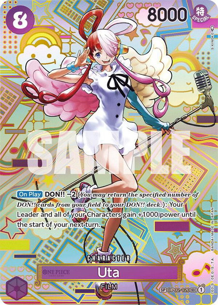 Uta (SP) - Awakening of the New Era One Piece trading card