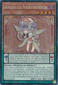 Angello Vaalmonica (CR) - Valiant Smashers (VASM) #VASM-EN031 - Collector's Rare YuGiOh Trading Card