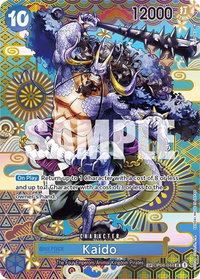 Kaido (044) (SP) - Awakening of the New Era (OP05) #OP04-044 - Super Rare One Piece Trading Card