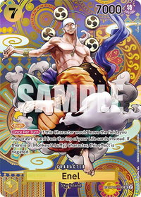 Enel (100) (SP) - Awakening of the New Era (OP05) #OP05-100 - Super Rare One Piece Trading Card
