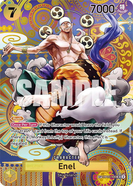Enel (100) (SP) - Awakening of the New Era One Piece trading card