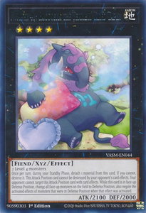 Number 41: Bagooska the Terribly Tired Tapir - Valiant Smashers (VASM) #VASM-EN044 - Rare YuGiOh Trading Card
