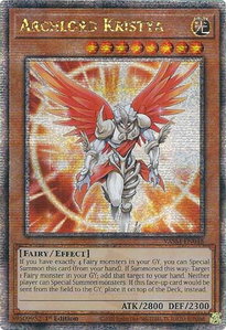 Archlord Kristya (Quarter Century Secret Rare) - Valiant Smashers (VASM) #VASM-EN048 - Quarter Century Secret Rare YuGiOh Trading Card