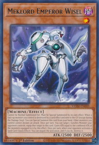 Meklord Emperor Wisel - Valiant Smashers (VASM) #VASM-EN049 - Rare YuGiOh Trading Card